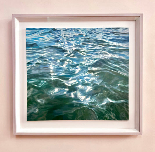 Latest Painting 'Silver Blue'
