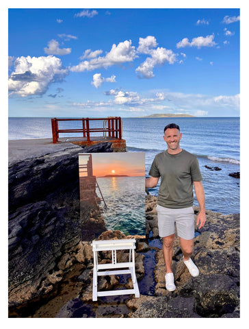 'High Rock, Summers Morning' on location